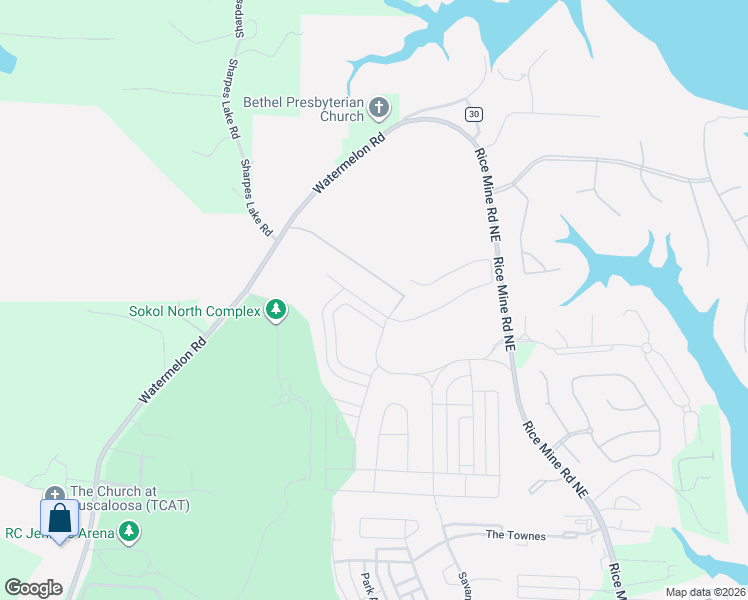 map of restaurants, bars, coffee shops, grocery stores, and more near 608 Highgrove Road in Northport
