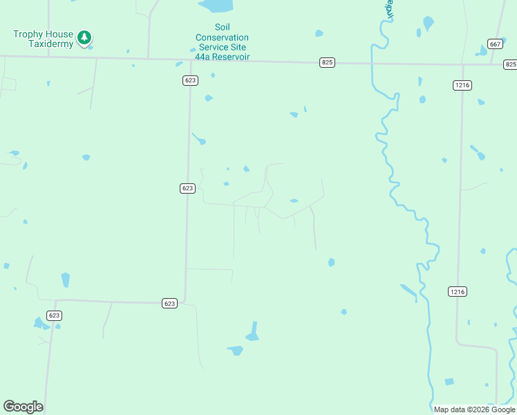map of restaurants, bars, coffee shops, grocery stores, and more near 13776 Lackey Drive in Blue Ridge