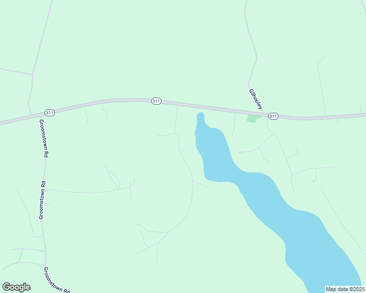 map of restaurants, bars, coffee shops, grocery stores, and more near 742 Pigeon Bay Road in Cross