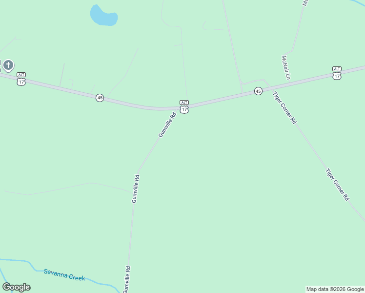 map of restaurants, bars, coffee shops, grocery stores, and more near 4013 North Highway 17a in Jamestown