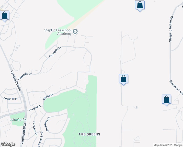 map of restaurants, bars, coffee shops, grocery stores, and more near 1021 Straightaway Court in Oceanside