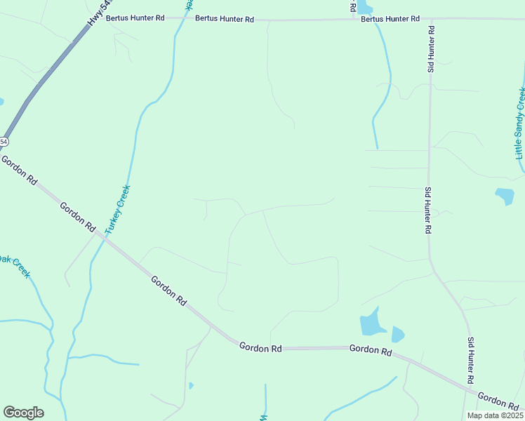 map of restaurants, bars, coffee shops, grocery stores, and more near Slick Court in Coweta County