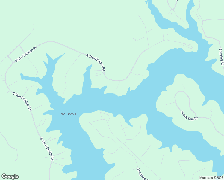 map of restaurants, bars, coffee shops, grocery stores, and more near 790 South Steel Bridge Road in Eatonton