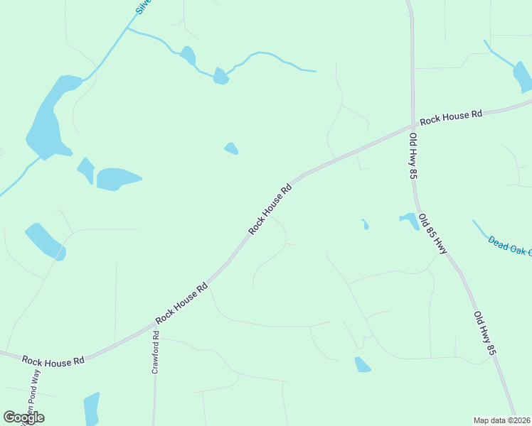 map of restaurants, bars, coffee shops, grocery stores, and more near 1219 Rock House Road in Senoia