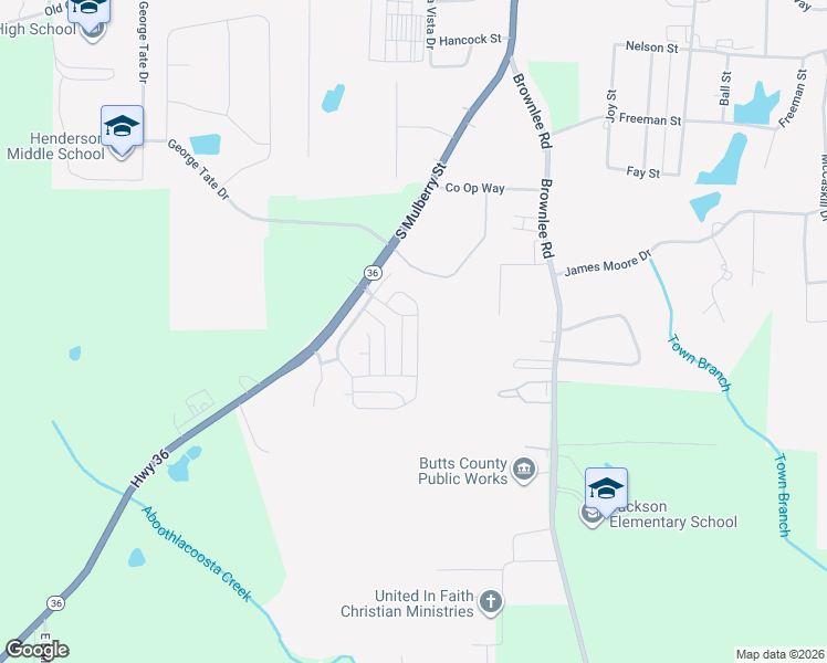 map of restaurants, bars, coffee shops, grocery stores, and more near in Jackson