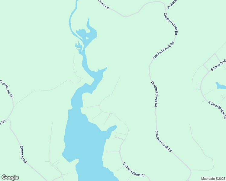map of restaurants, bars, coffee shops, grocery stores, and more near 260 North Steel Bridge Road in Eatonton