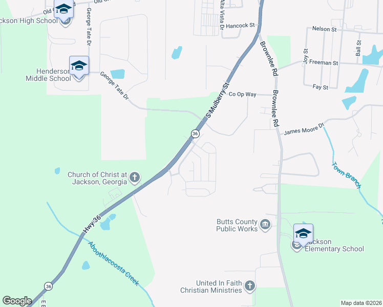 map of restaurants, bars, coffee shops, grocery stores, and more near 236 Grand Magnolia Street in Jackson