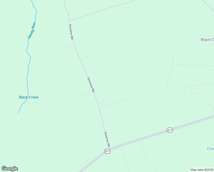 map of restaurants, bars, coffee shops, grocery stores, and more near 497 Grooms Road in Cross