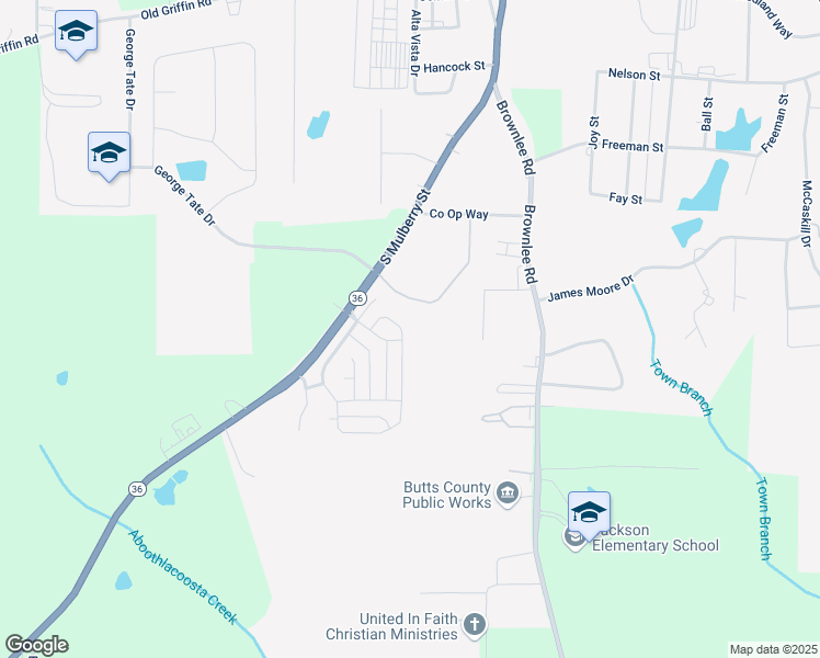map of restaurants, bars, coffee shops, grocery stores, and more near 506 Grand Magnolia Street in Jackson