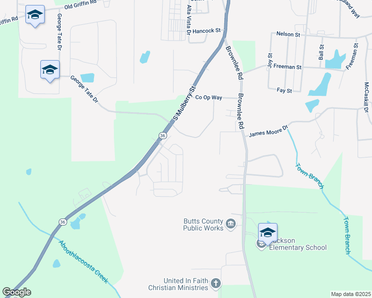 map of restaurants, bars, coffee shops, grocery stores, and more near 506 Grand Magnolia Street in Jackson