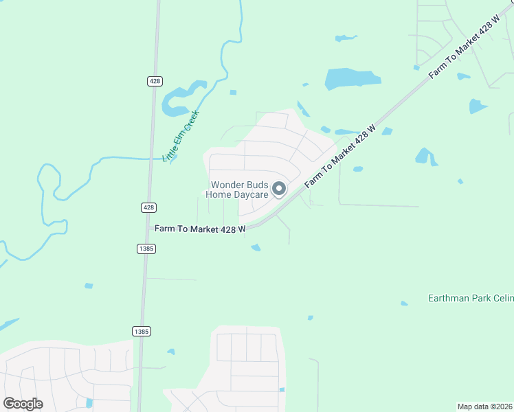 map of restaurants, bars, coffee shops, grocery stores, and more near 14454 Farm to Market Road 428 in Celina