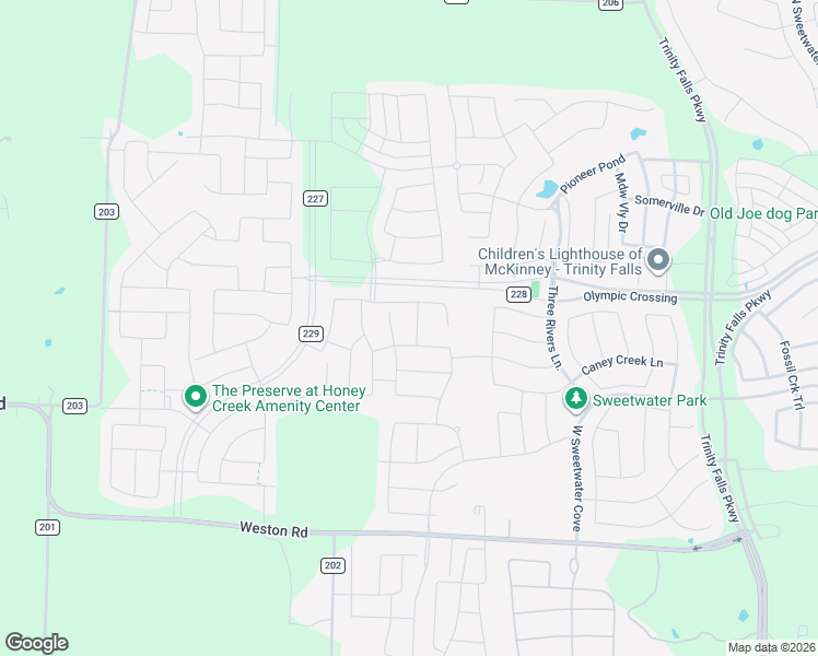 map of restaurants, bars, coffee shops, grocery stores, and more near 7909 Clements Street in McKinney