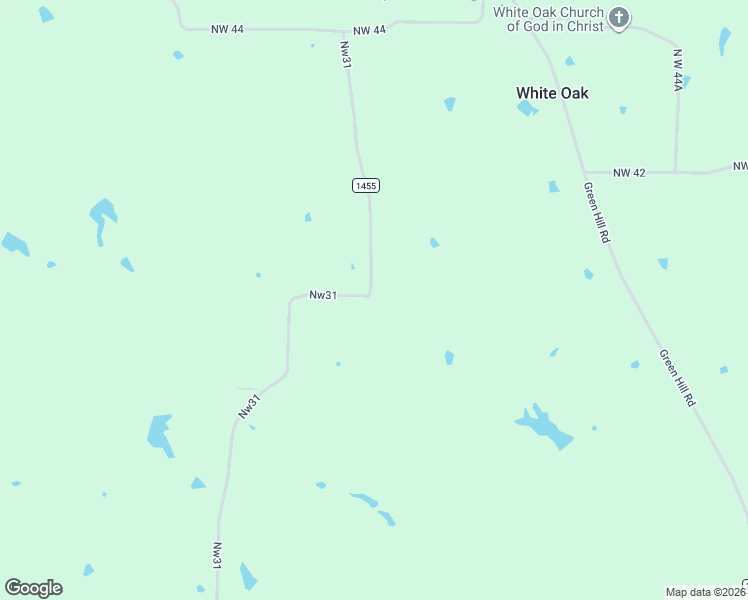 map of restaurants, bars, coffee shops, grocery stores, and more near 2332 County Road 1455 in Mount Pleasant