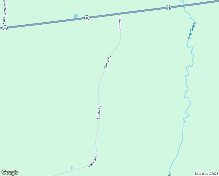 map of restaurants, bars, coffee shops, grocery stores, and more near Salem Church Road in Gordo