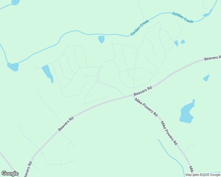 map of restaurants, bars, coffee shops, grocery stores, and more near 598 Beavers Road in Grantville