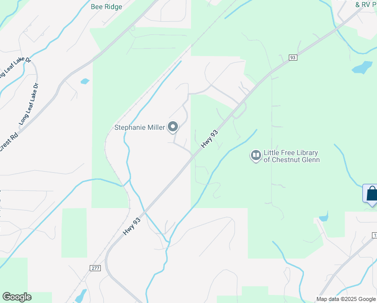 map of restaurants, bars, coffee shops, grocery stores, and more near 105 Orchard Lane in Helena