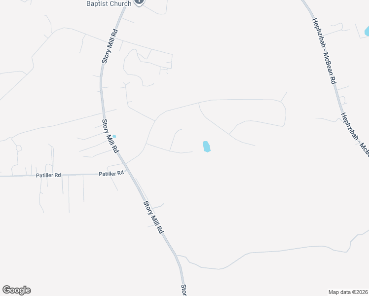 map of restaurants, bars, coffee shops, grocery stores, and more near 3513 Dry Creek Road in Hephzibah