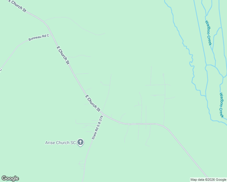 map of restaurants, bars, coffee shops, grocery stores, and more near 116 George Lane in Bonneau