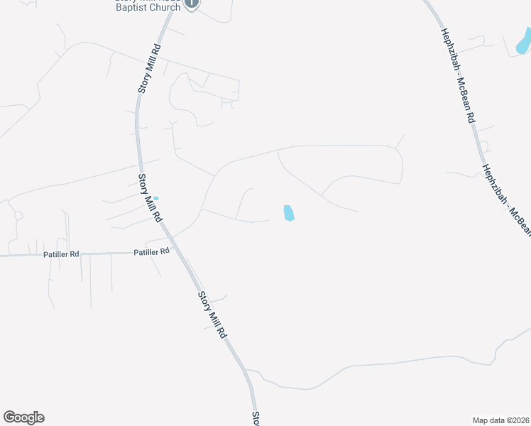 map of restaurants, bars, coffee shops, grocery stores, and more near 3513 Dry Creek Road in Hephzibah