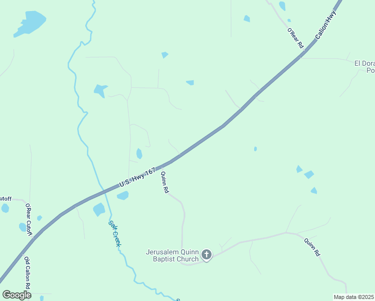 map of restaurants, bars, coffee shops, grocery stores, and more near 5230-5398 Calion Highway in El Dorado