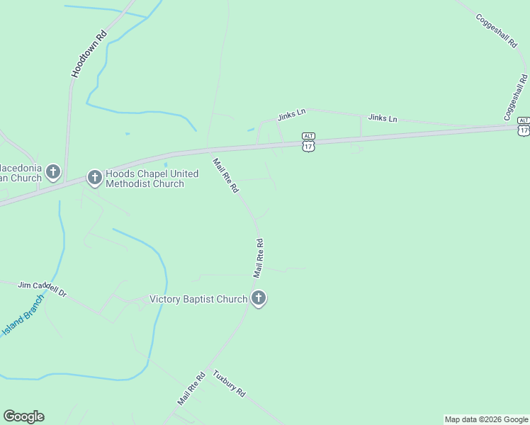map of restaurants, bars, coffee shops, grocery stores, and more near 141 Alternative Lane in Bonneau