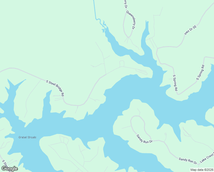map of restaurants, bars, coffee shops, grocery stores, and more near 872 South Steel Bridge Road in Eatonton