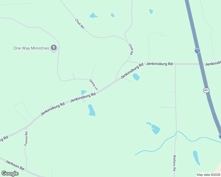 map of restaurants, bars, coffee shops, grocery stores, and more near 654 Jenkinsburg Road in Locust Grove