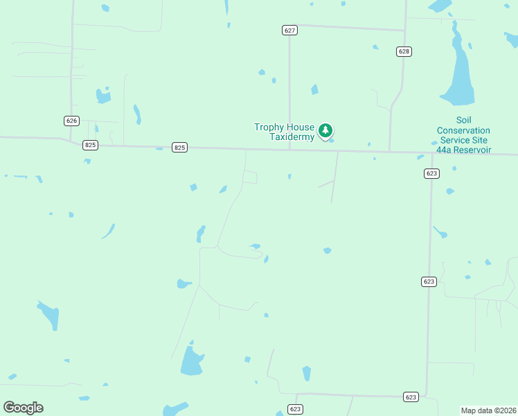 map of restaurants, bars, coffee shops, grocery stores, and more near 8750 Morgan Road in Blue Ridge