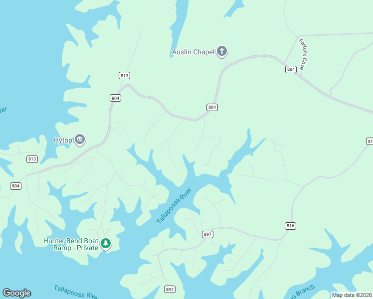 map of restaurants, bars, coffee shops, grocery stores, and more near 79 Chinkapin Lane in Wedowee