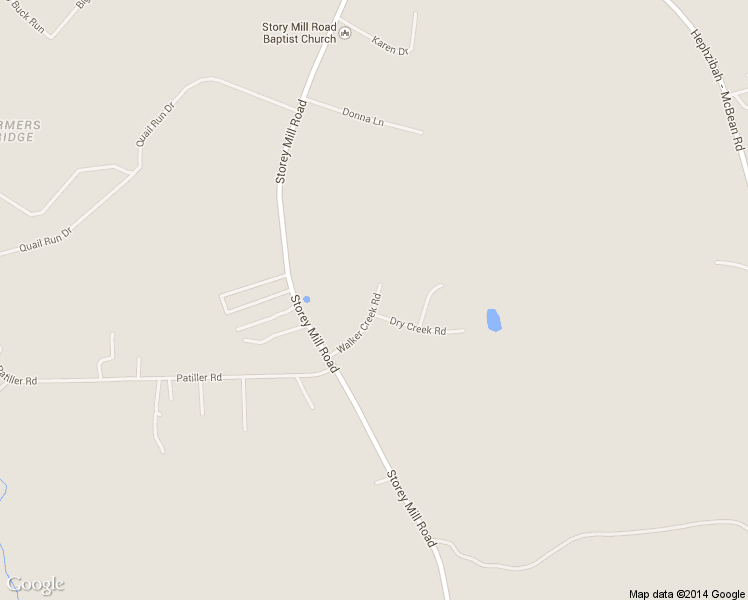 map of restaurants, bars, coffee shops, grocery stores, and more near 3409 Walker Creek Road in Hephzibah