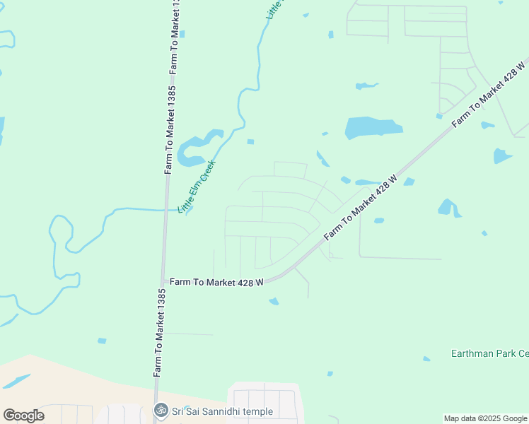 map of restaurants, bars, coffee shops, grocery stores, and more near 6252 White Creek Drive in Celina