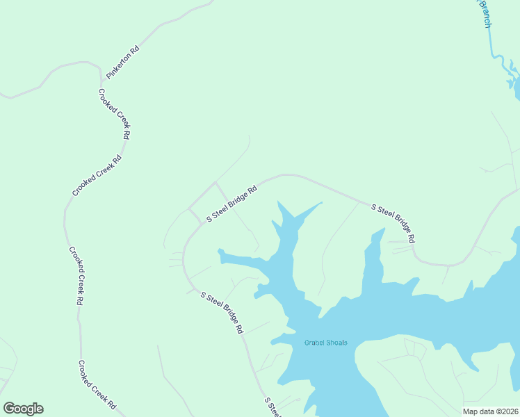 map of restaurants, bars, coffee shops, grocery stores, and more near 618 South Steel Bridge Road in Eatonton