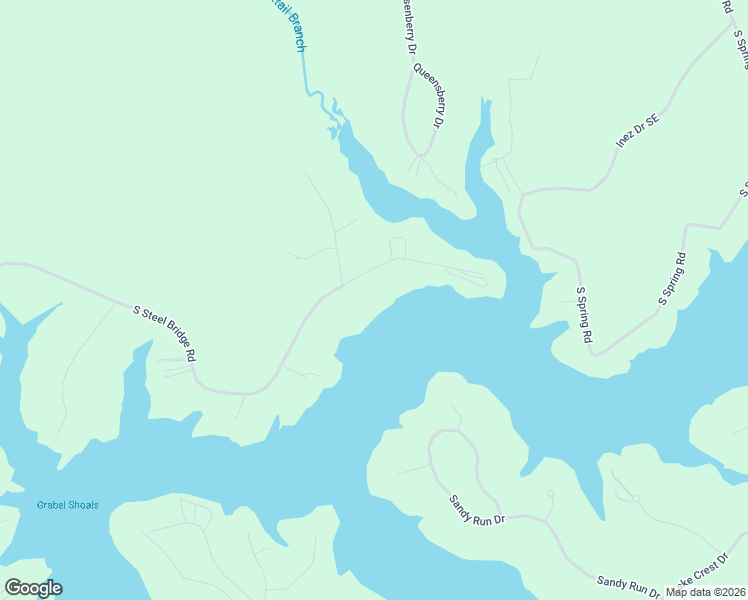 map of restaurants, bars, coffee shops, grocery stores, and more near 890 South Steel Bridge Road in Eatonton