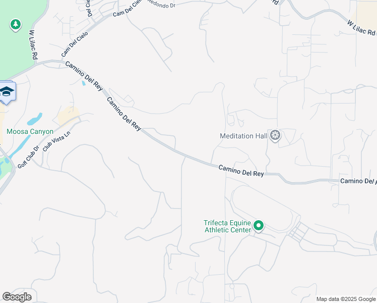 map of restaurants, bars, coffee shops, grocery stores, and more near Calle De Las Piedras in Bonsall