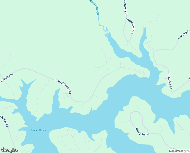 map of restaurants, bars, coffee shops, grocery stores, and more near 865 South Steel Bridge Road in Eatonton