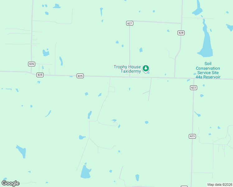 map of restaurants, bars, coffee shops, grocery stores, and more near 8750 Morgan Road in Blue Ridge