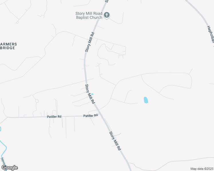 map of restaurants, bars, coffee shops, grocery stores, and more near 3409 Walker Creek Road in Hephzibah