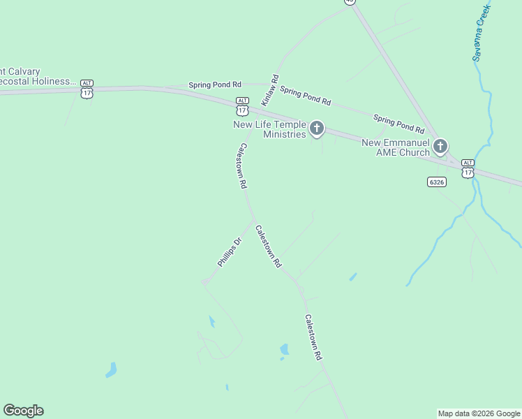 map of restaurants, bars, coffee shops, grocery stores, and more near 572 Calestown Road in Bonneau