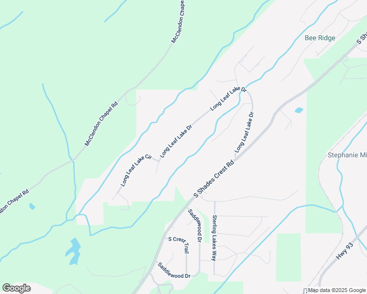 map of restaurants, bars, coffee shops, grocery stores, and more near 1122 Long Leaf Lake Drive in Helena