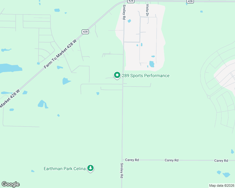 map of restaurants, bars, coffee shops, grocery stores, and more near 5715 Smiley Road in Celina
