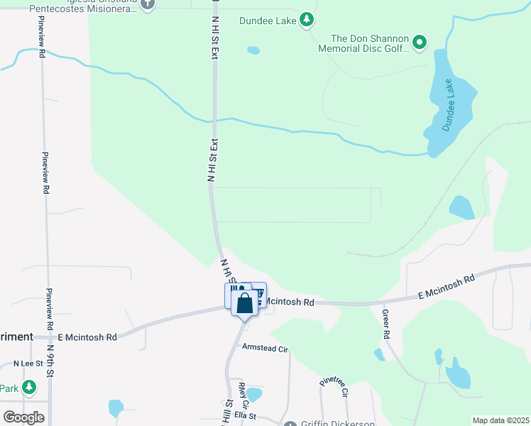 map of restaurants, bars, coffee shops, grocery stores, and more near 109 Callie Road in Griffin