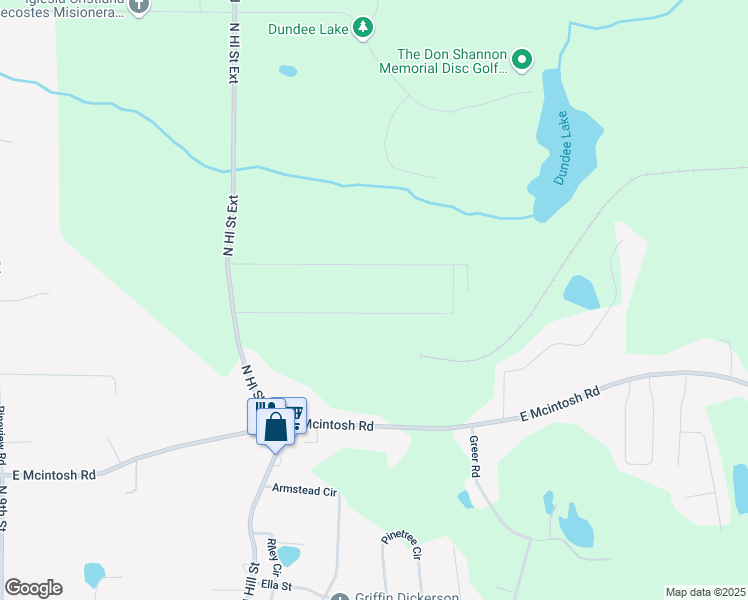 map of restaurants, bars, coffee shops, grocery stores, and more near 127 Callie Road in Griffin