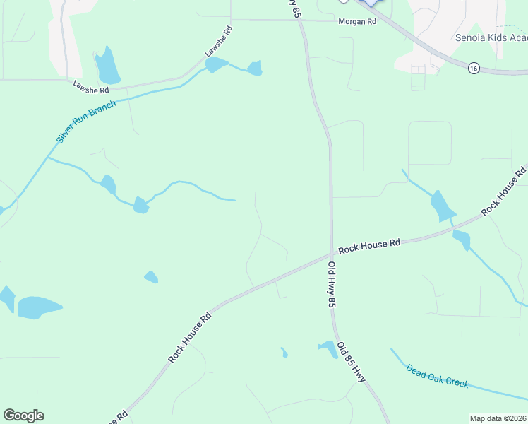 map of restaurants, bars, coffee shops, grocery stores, and more near 162 Rock House Ridge in Senoia