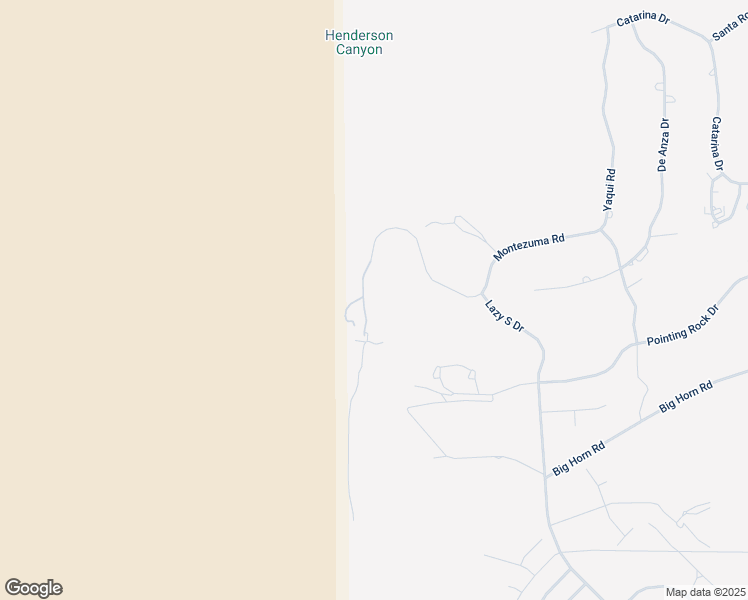 map of restaurants, bars, coffee shops, grocery stores, and more near 1661 Montezuma Court in Borrego Springs