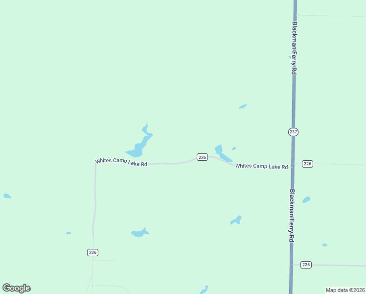 map of restaurants, bars, coffee shops, grocery stores, and more near Whites Camp Lake Road in Texarkana