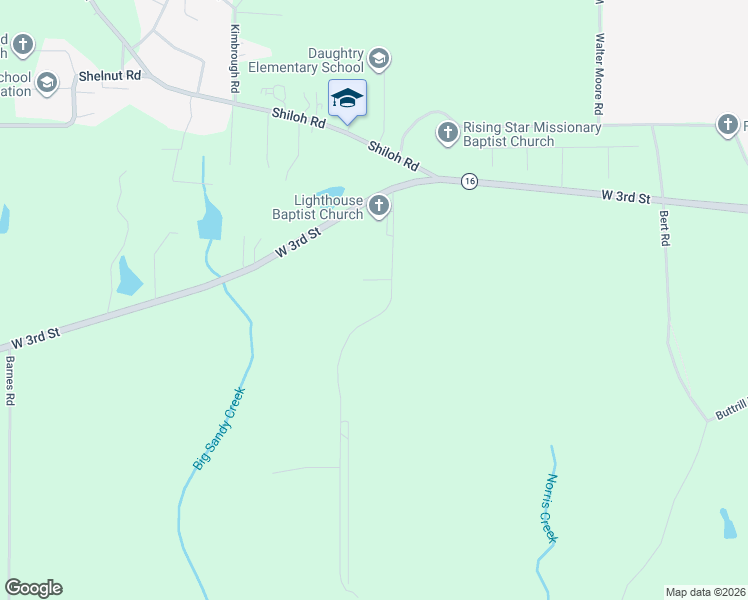 map of restaurants, bars, coffee shops, grocery stores, and more near 160 Dub Walker Road in Jackson