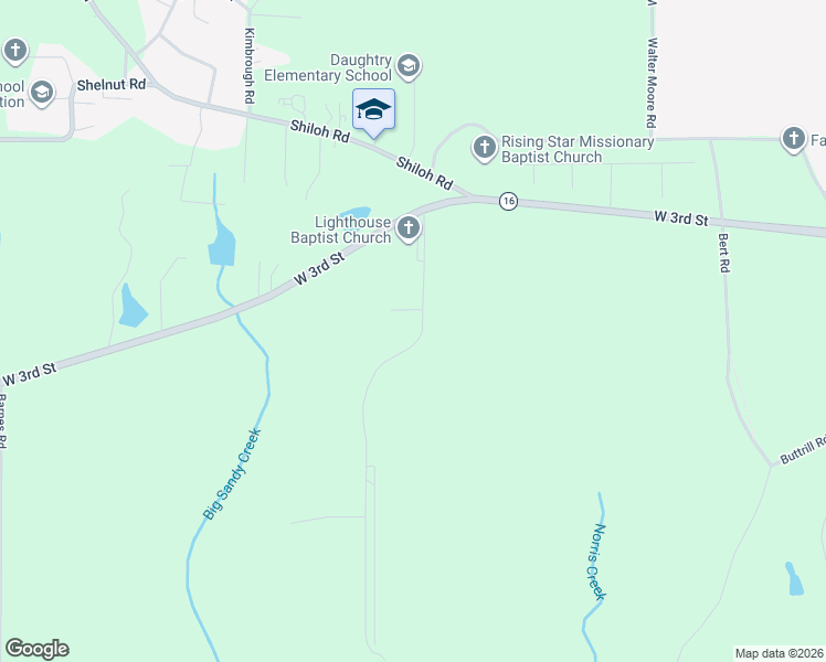 map of restaurants, bars, coffee shops, grocery stores, and more near 160 Dub Walker Road in Jackson