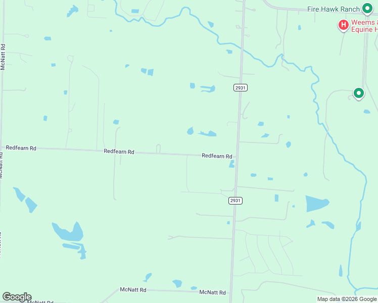 map of restaurants, bars, coffee shops, grocery stores, and more near 11054 Redfearn Road in Aubrey