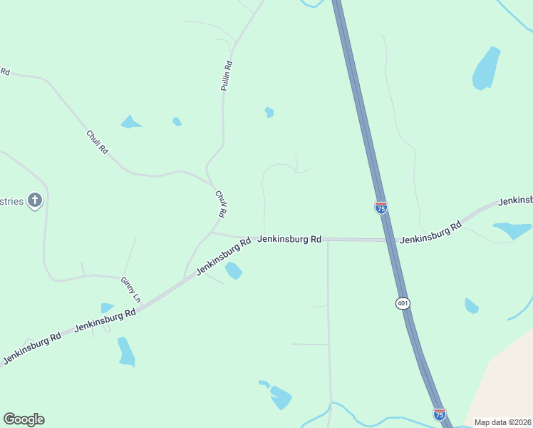 map of restaurants, bars, coffee shops, grocery stores, and more near 50 Winding Lane in Locust Grove