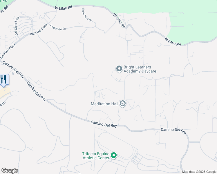 map of restaurants, bars, coffee shops, grocery stores, and more near 31628 Wrightwood Road in Bonsall